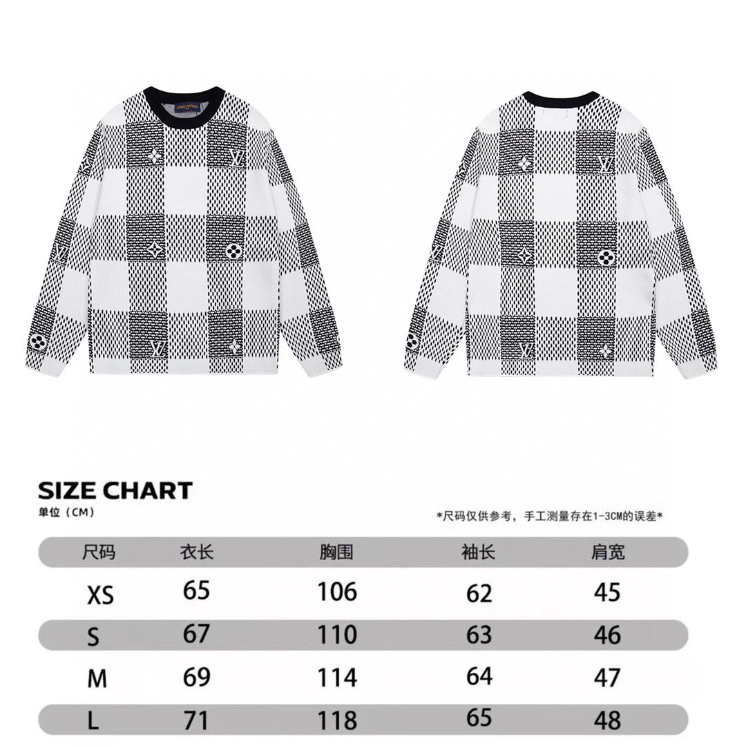 Louis Vuitton Unisex Sweatshirt Size S-XL