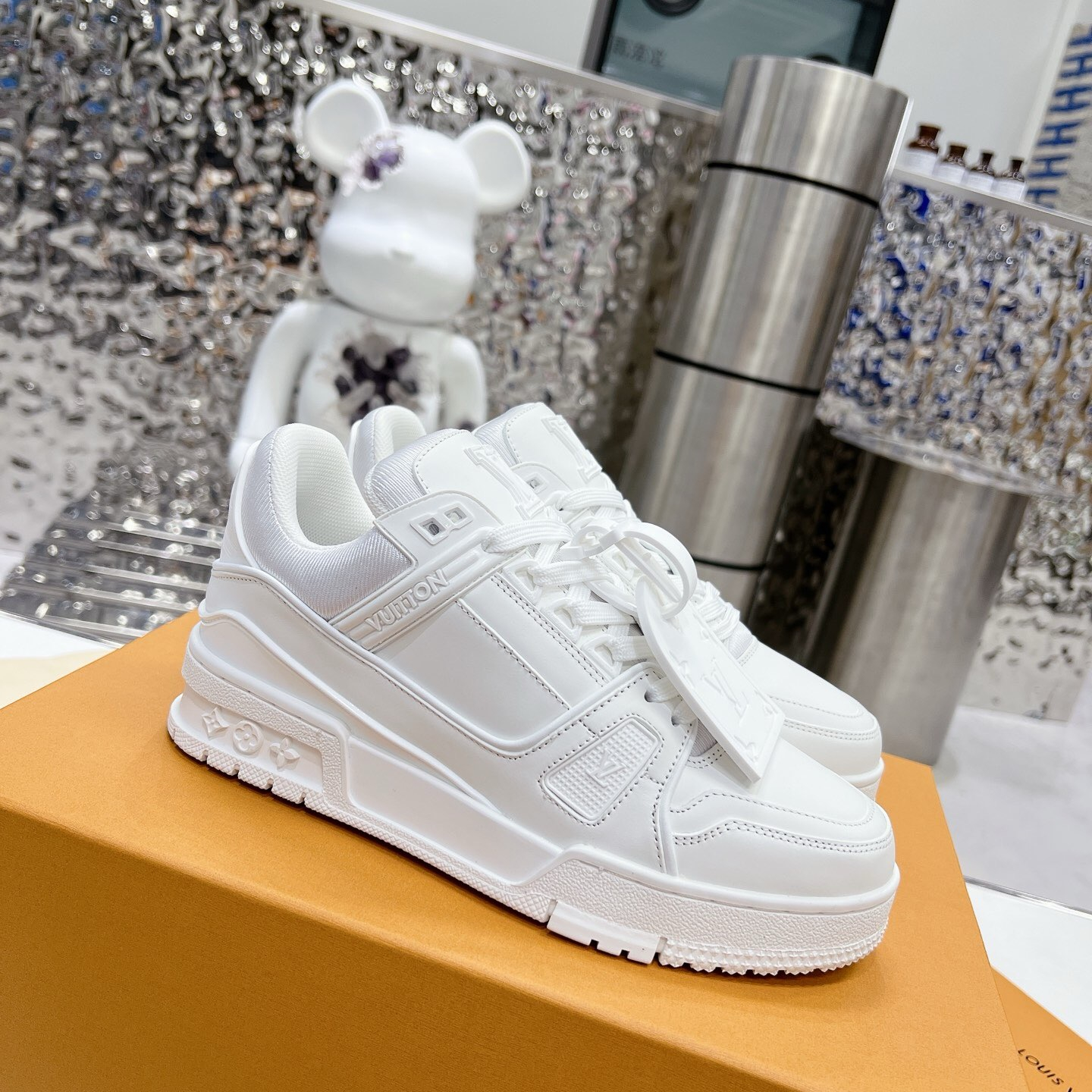 Louis Vuitton Trainer Sneaker White Size 36-46