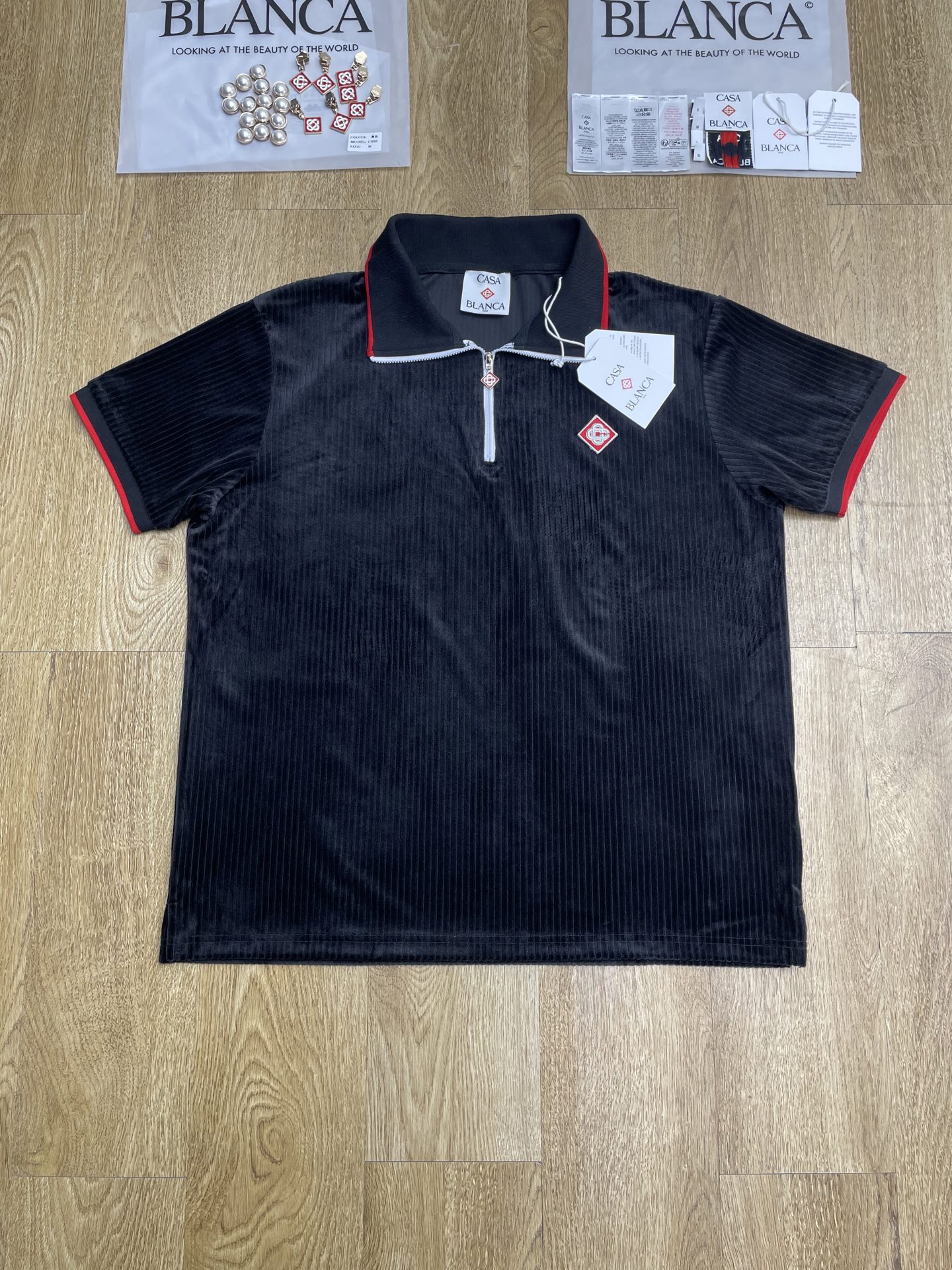 Casablanca Polo Shirt Size S-XL