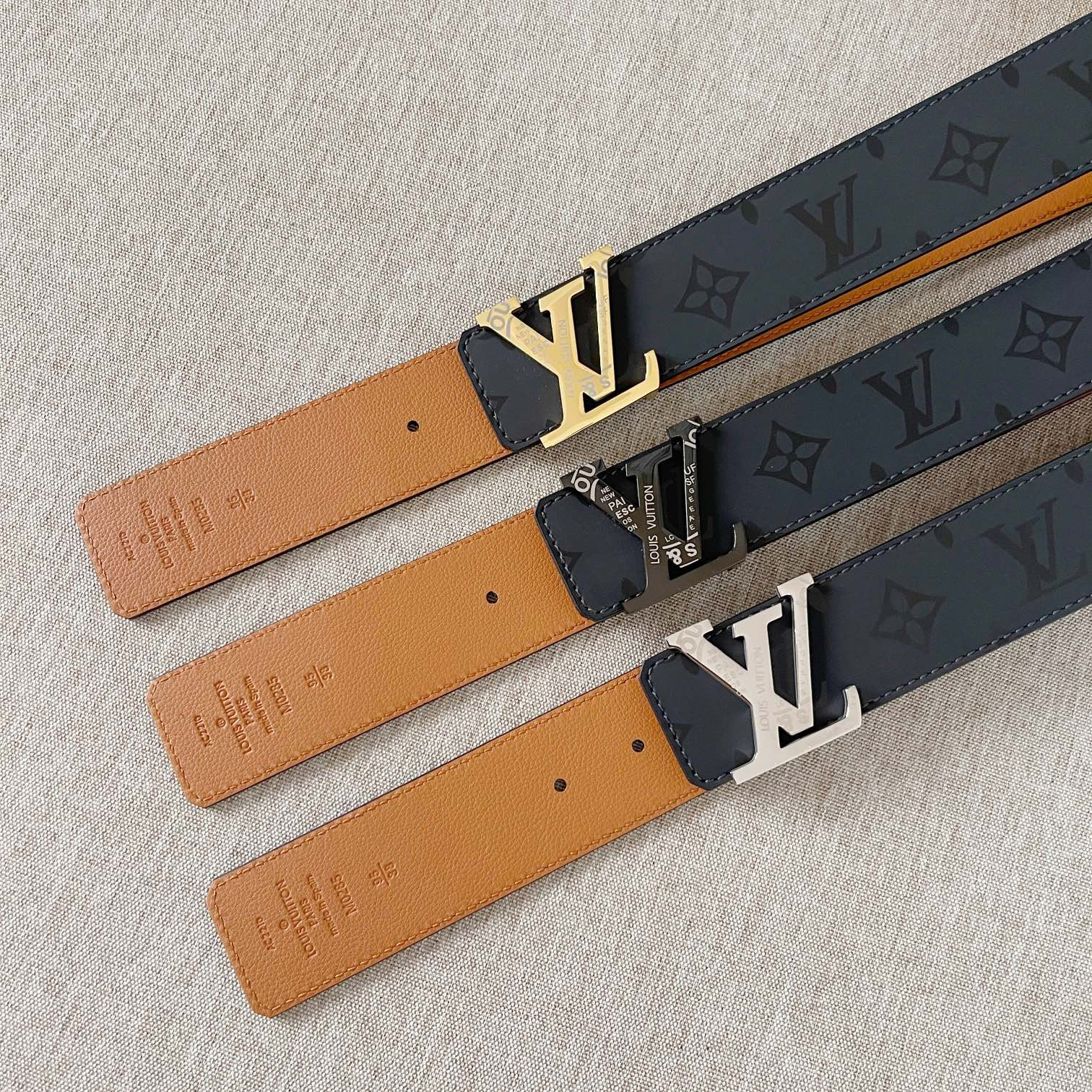 Louis Vuitton Men Belt Width 4cm