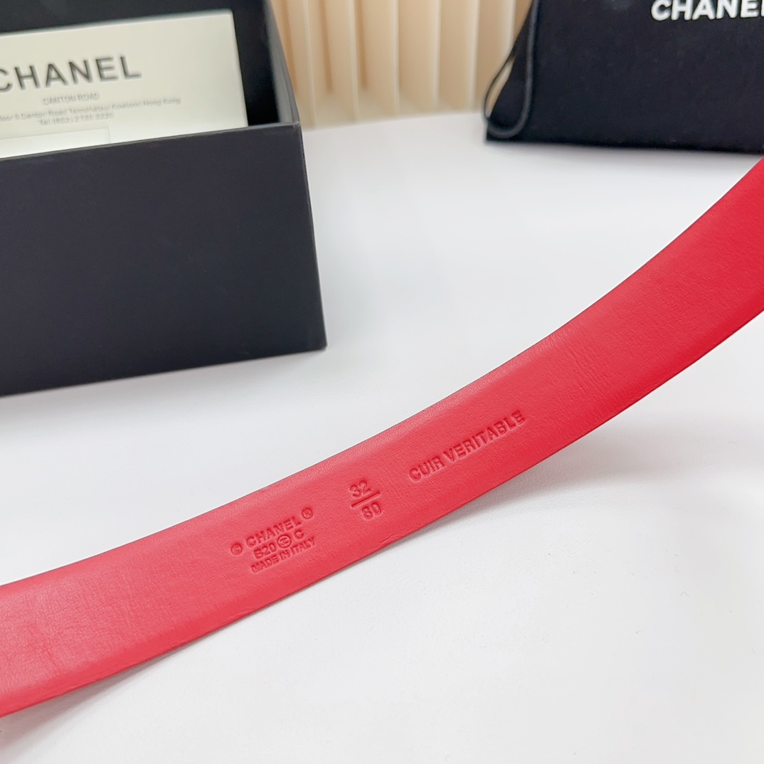 Chanel Women Belt Width 3cm