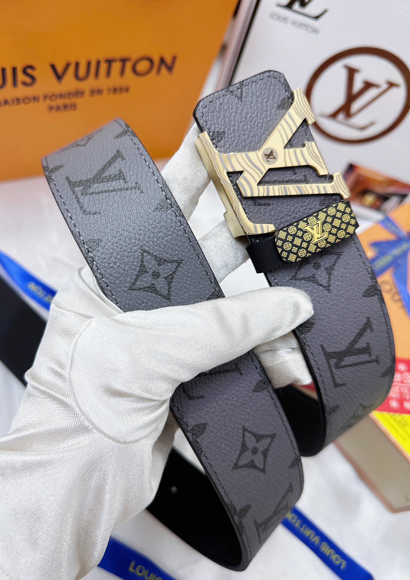 Louis Vuitton Men Belt Width 3.8cm