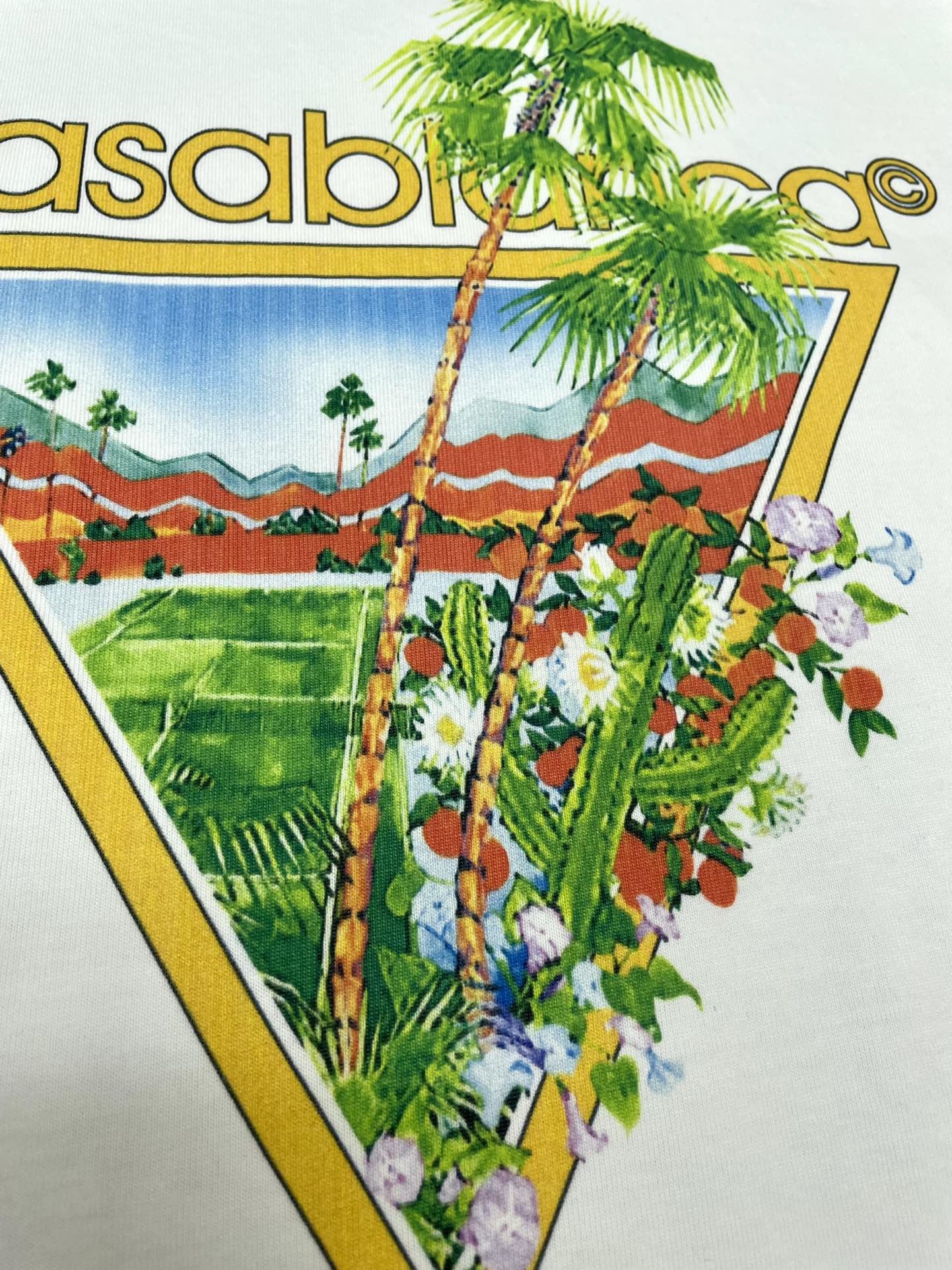 Casablanca T Shirt Size S-XL