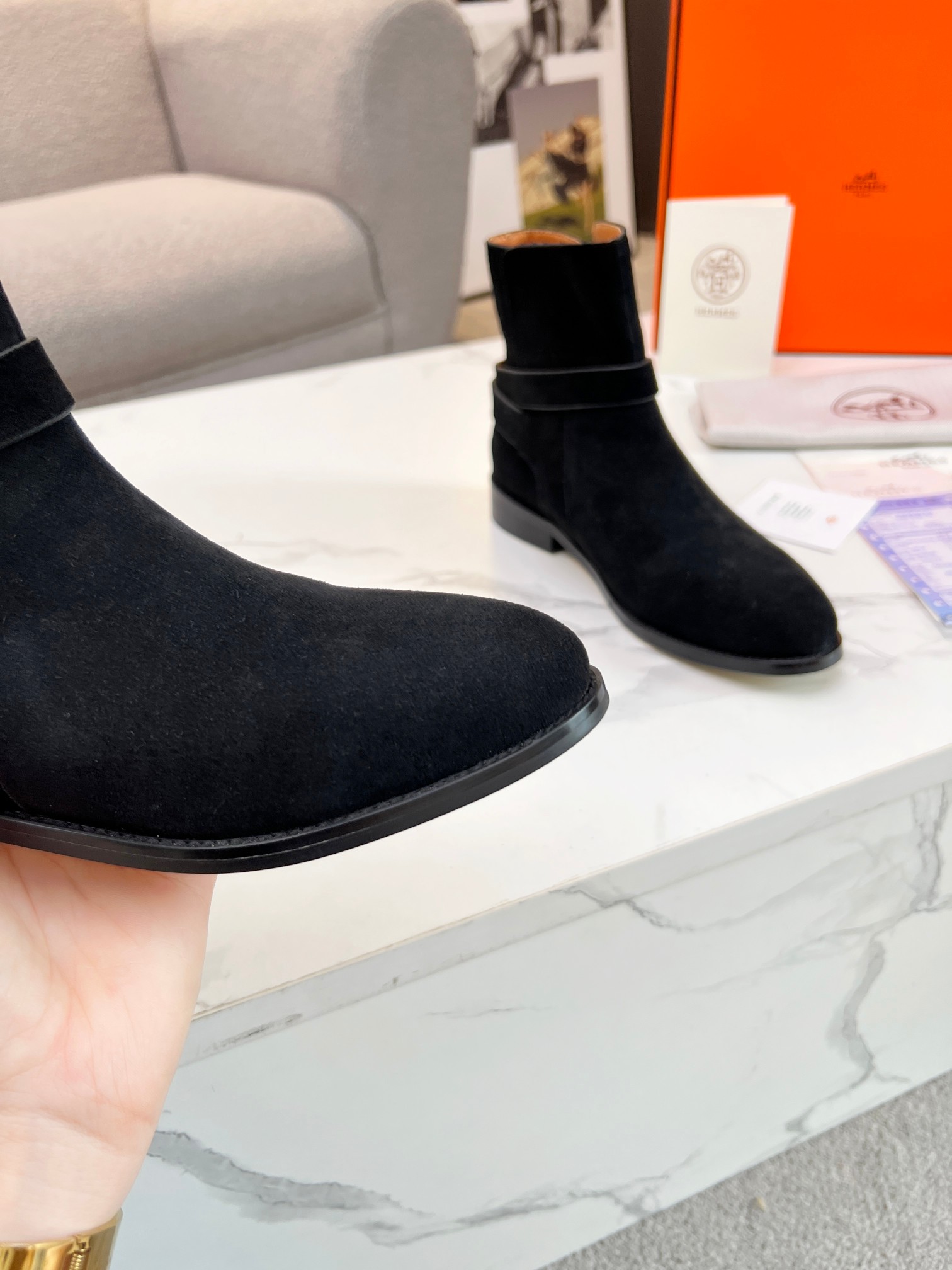 Hermes Women Kelly Boots Size 36-41