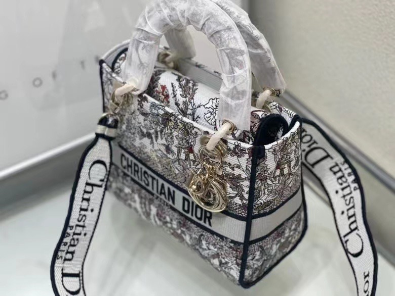 Dior Lady Women Shoulder Bags 24*20*11cm