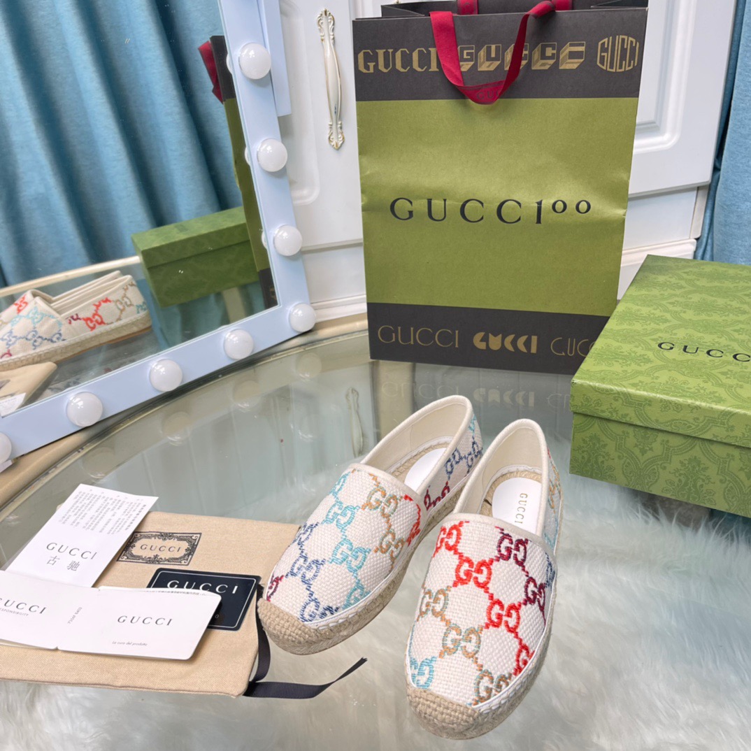 Gucci Espadrille Size 35-41 2-Color