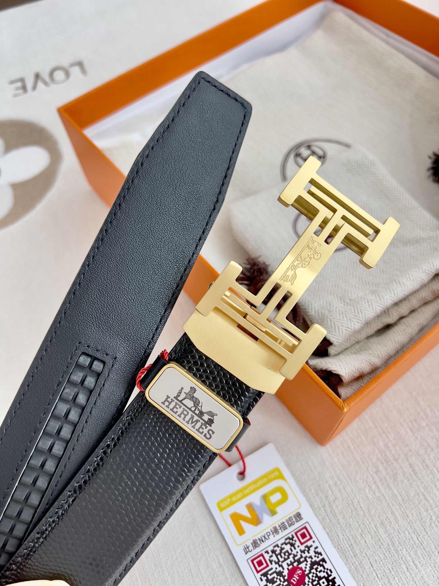 Hermes Men Belt Width 3.5cm