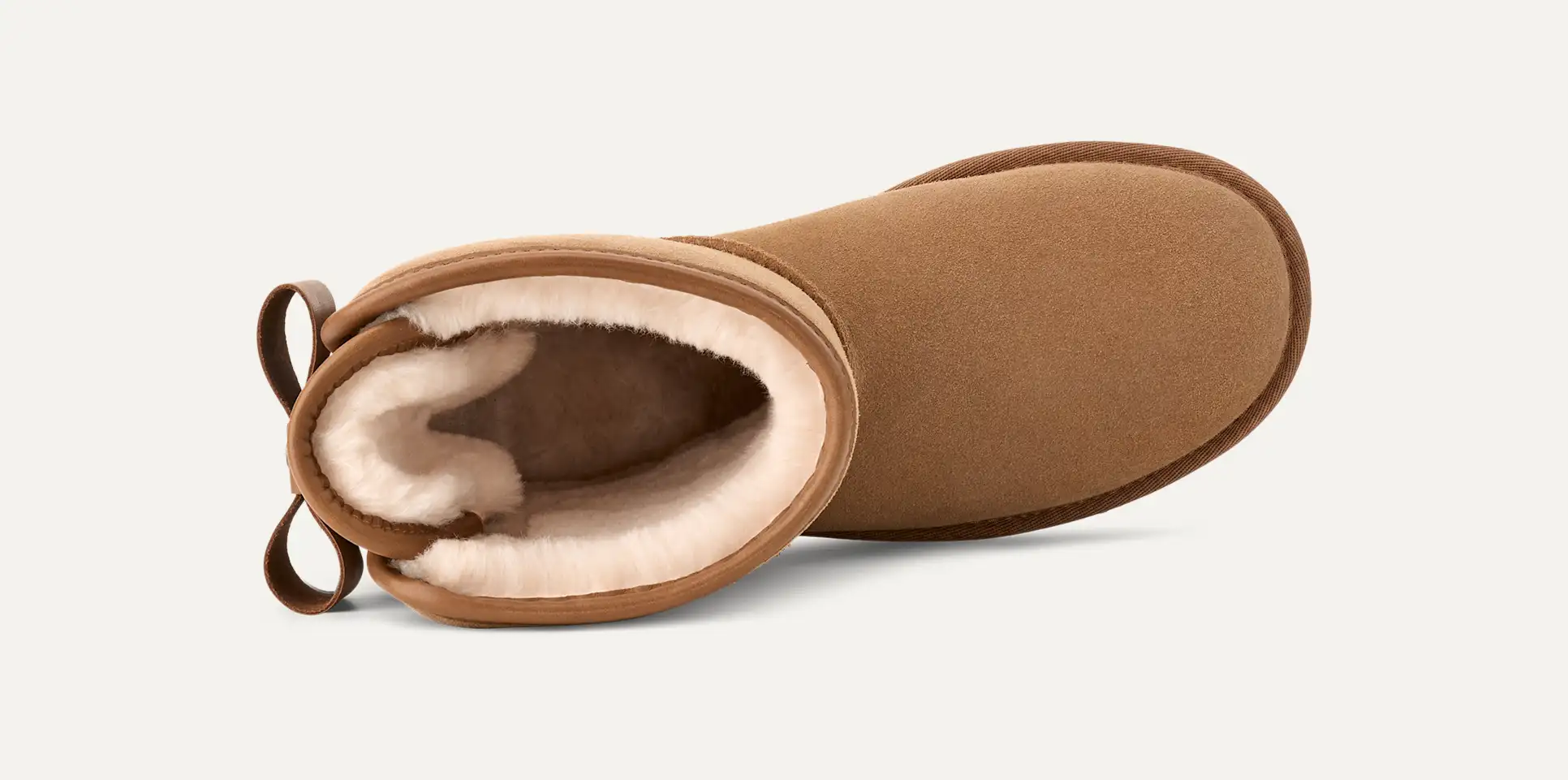 UGG Women's Short Bailey Leather Bow