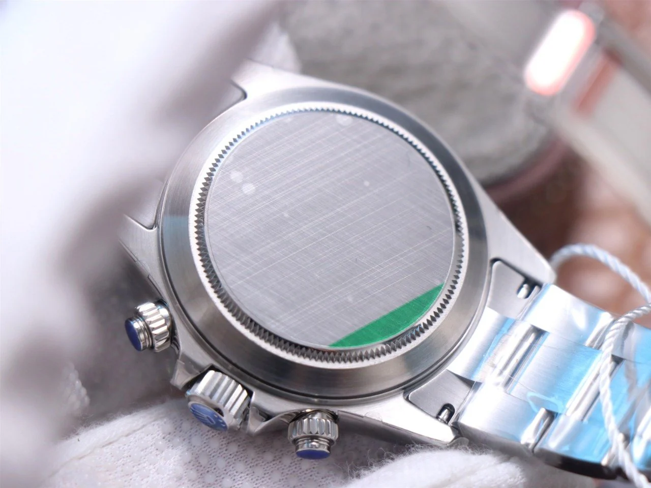 DAYTONA 40MM STEEL CASE BLACK DIAL