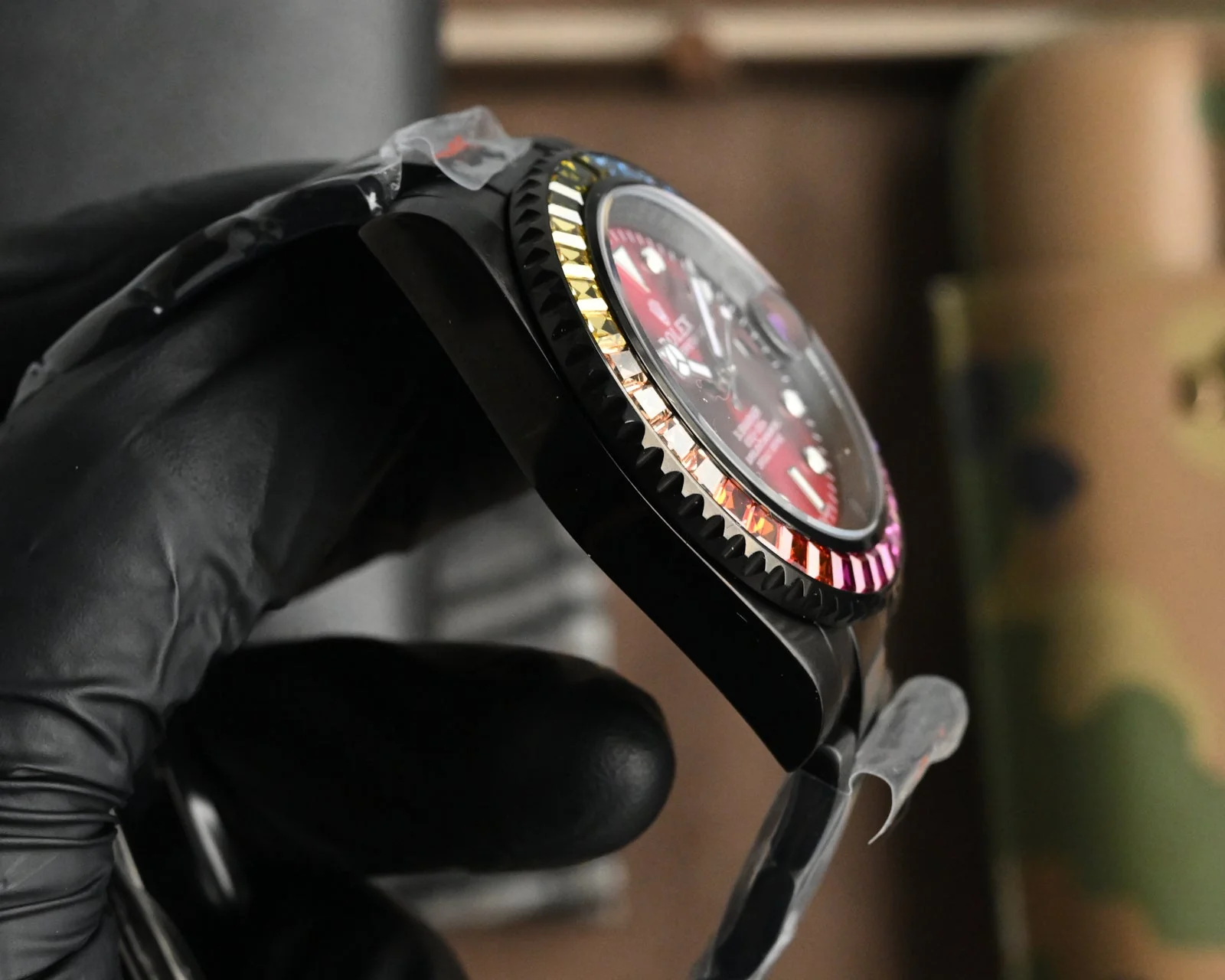 Rolex Submariner 40mm Black Red Dial