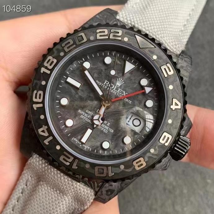 GMT-MASTER II CUSTOM CARBON GREY