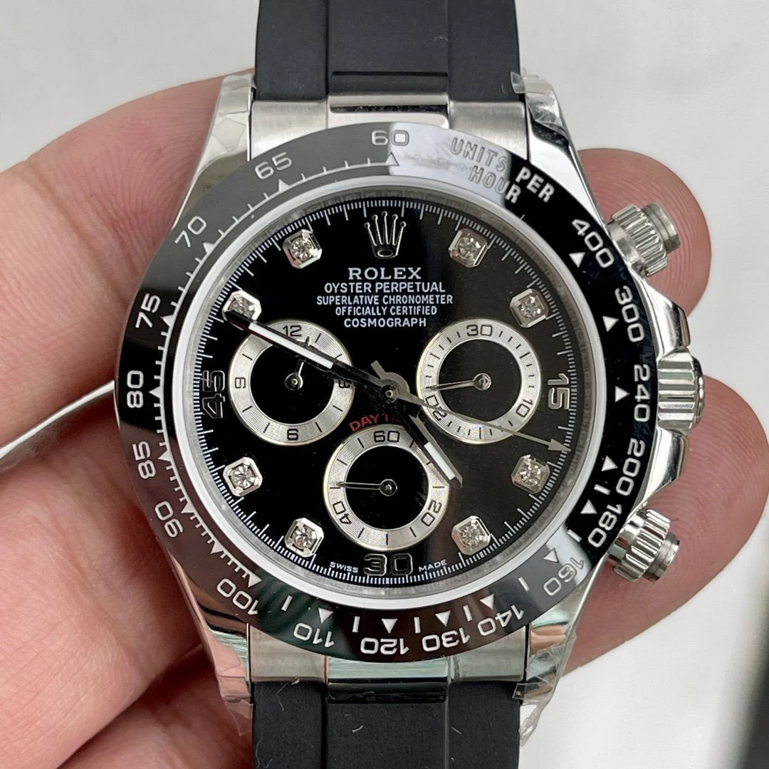 DAYTONA STEEL CASE CERAMIC DIAMOND NUMERALS