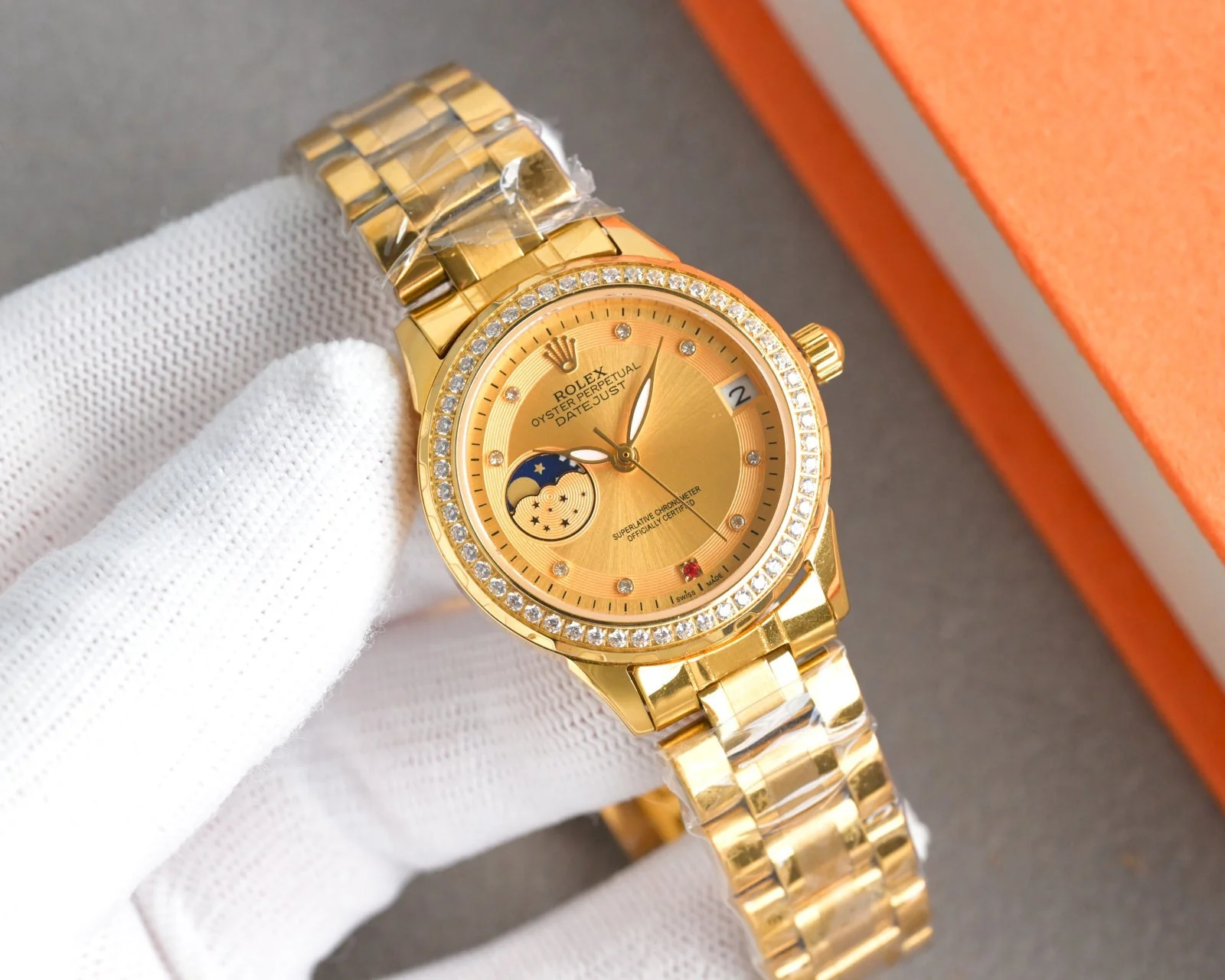 Rolex Lady Datejust 36mm Diamond Stainless Steel