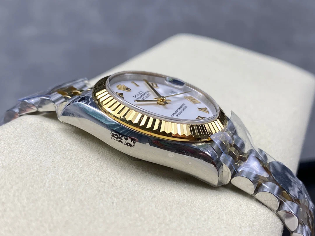 Datejust 31mm Yellow Gold Steel White Dial