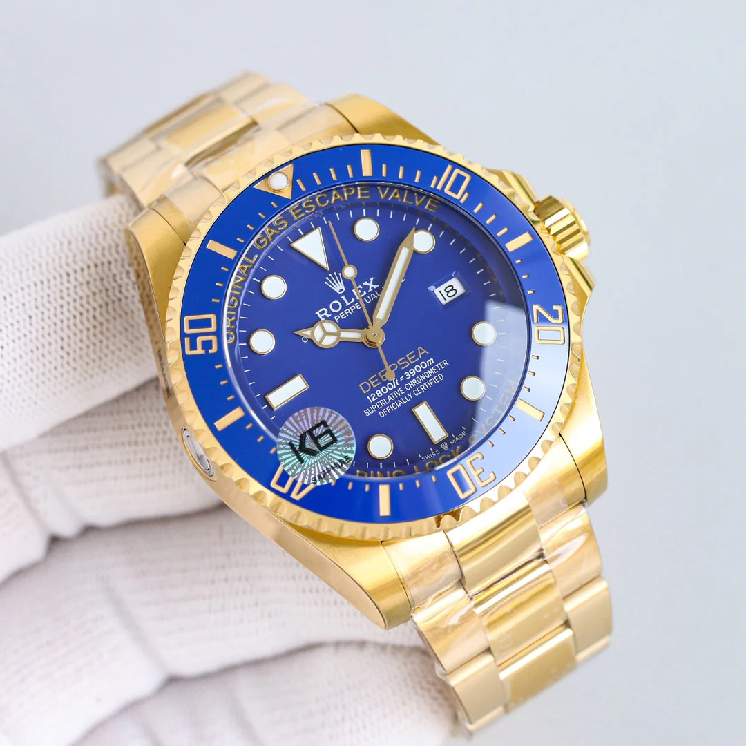 Rolex Sea-Dweller Deepsea 44mm Gold Blue