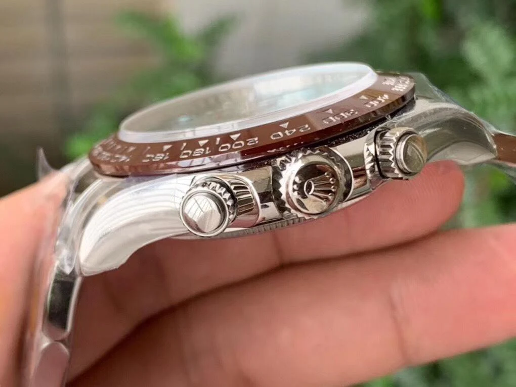 DAYTONA 116520 CUSTOM ICE BLUE CERAMIC ARABIC