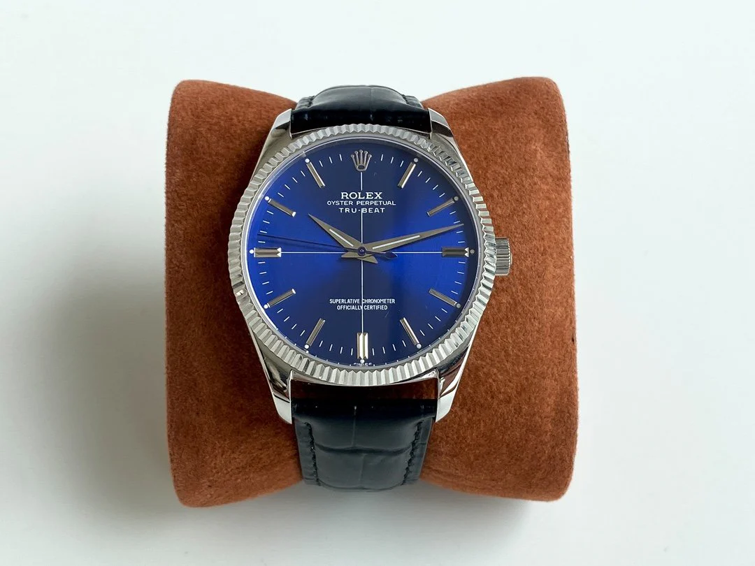 OYSTER PERPETUAL 41 STEEL CASE LEATHER