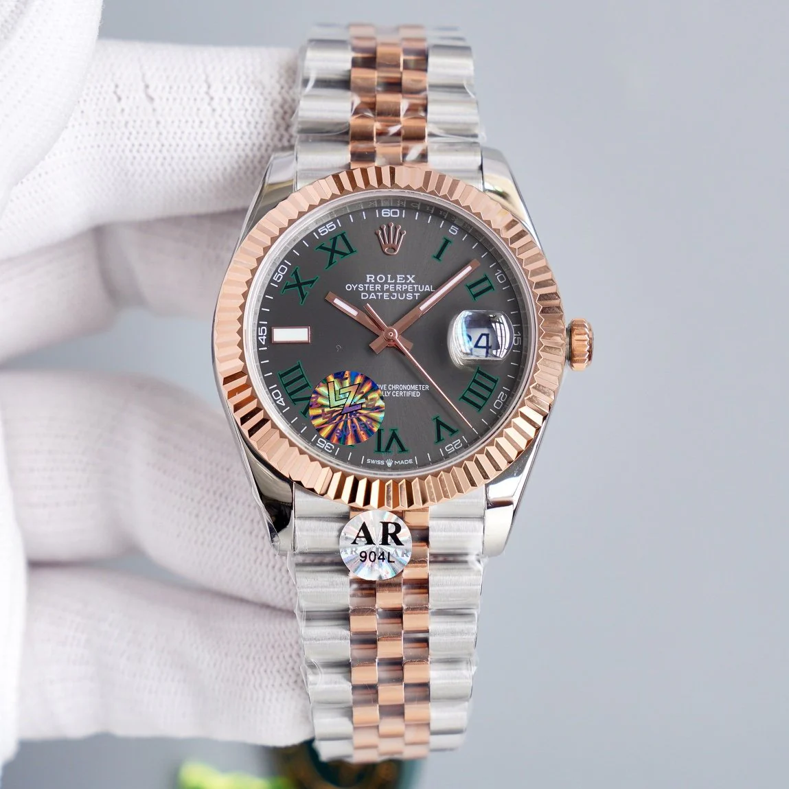 DATEJUST 41MM WIMBLEDON DIAL JUBILEE BRACELET