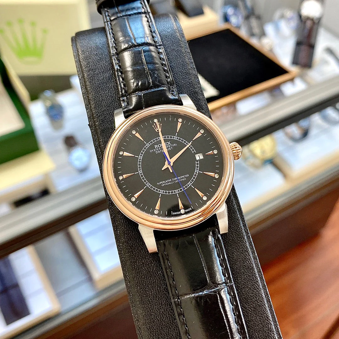 DATEJUST 40MM LEATHER CORD