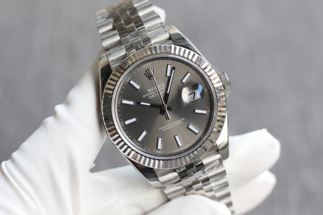 DATEJUST II 41 STAINLESS STEEL GREY DIAL