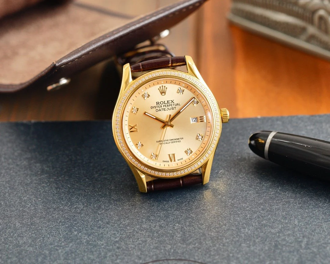 DATEJUST 41MM GOLD DIAMOND BEZEL