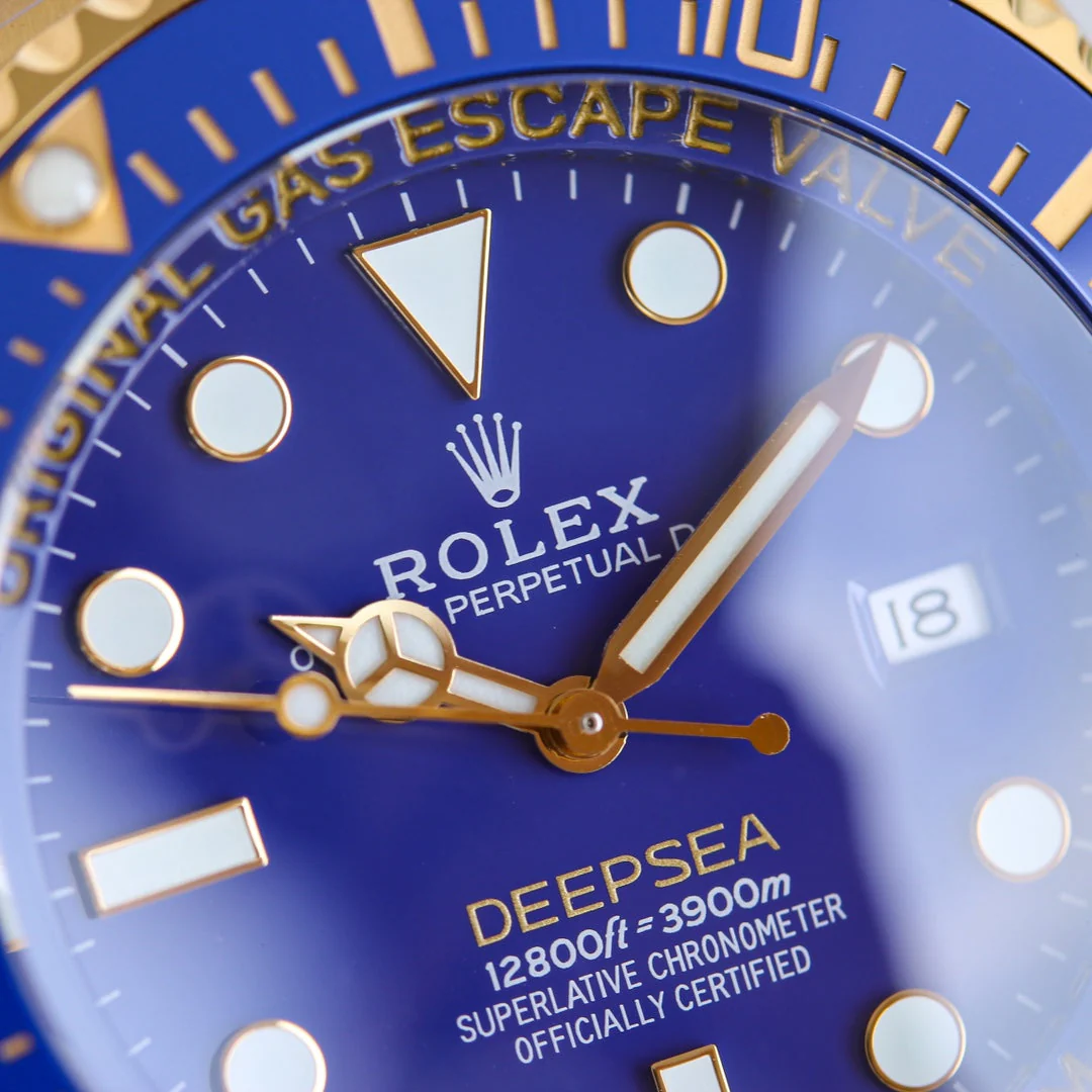 Rolex Sea-Dweller Deepsea 44mm Gold Blue