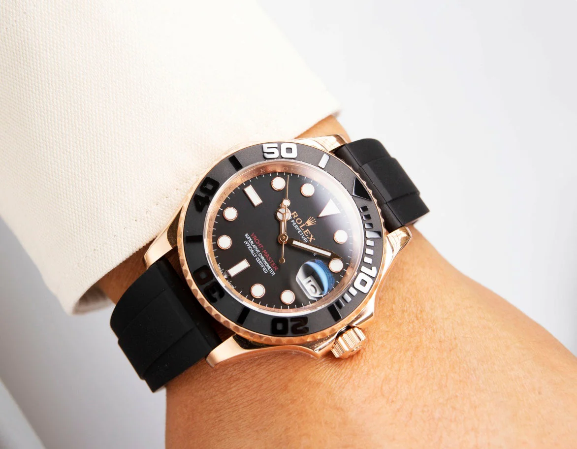 Rolex Yacht-Master 40mm Black Pink Gold