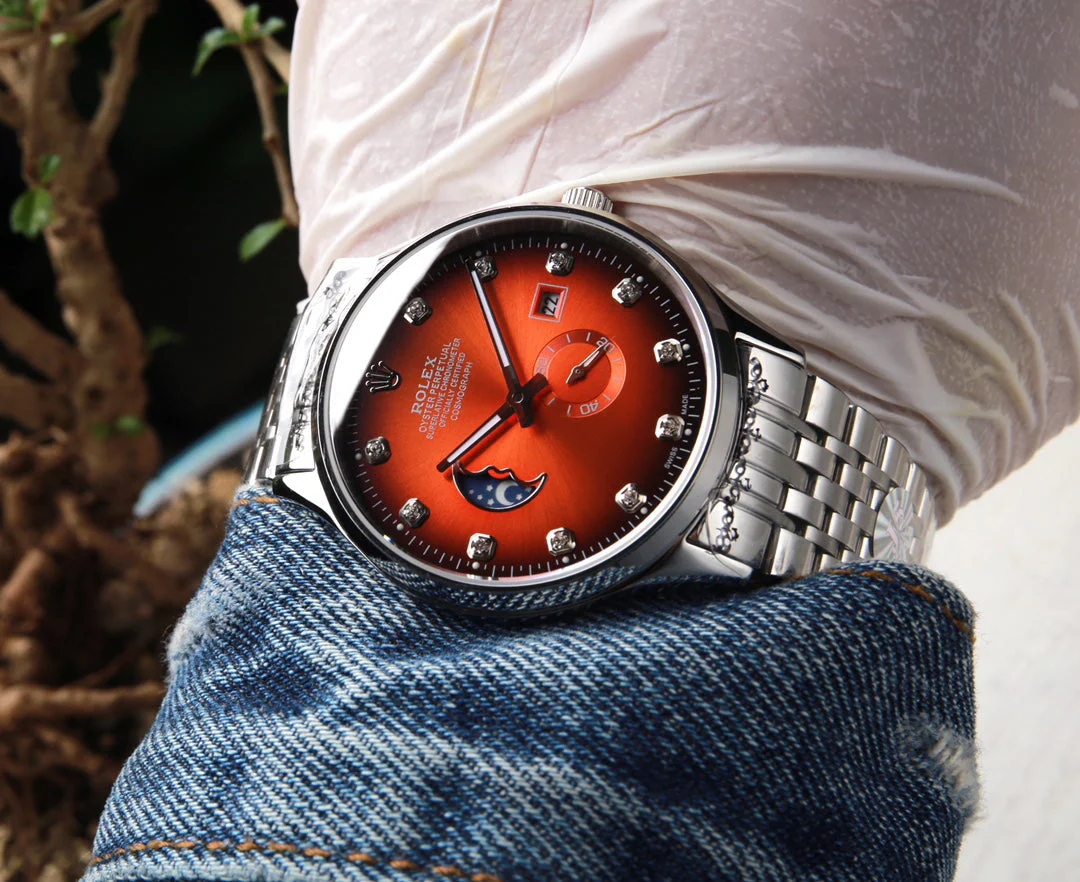 OYSTER PERPETUAL 39MM DOUBLE SAPPHIRE GLASS MIRROR