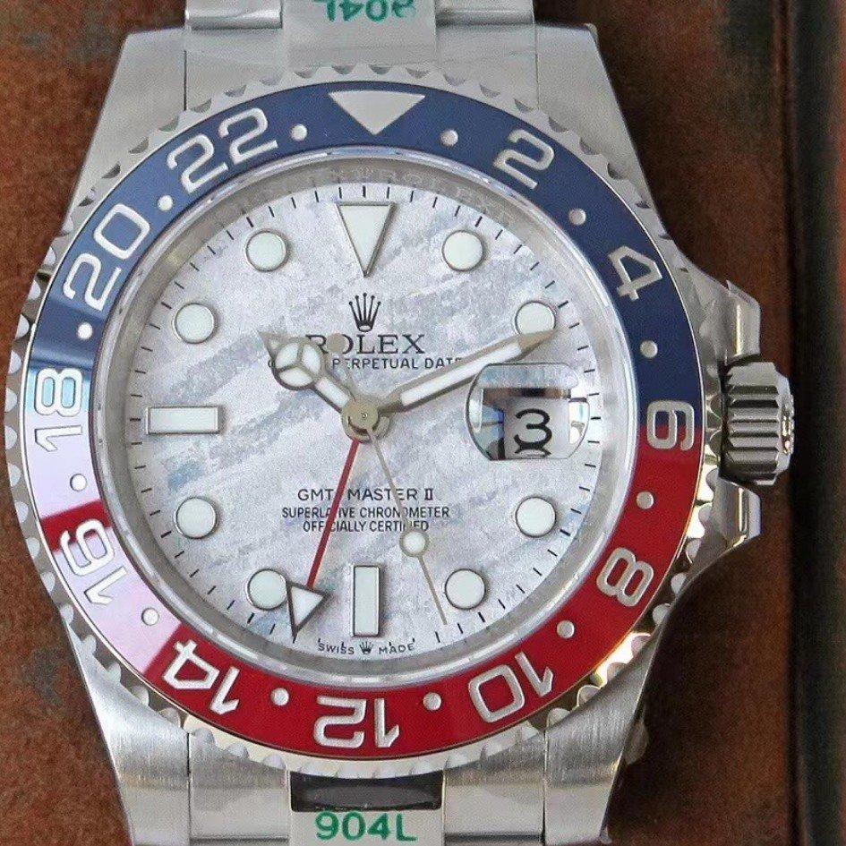 GMT-MASTER II PEPSI MATEORITE DIAL