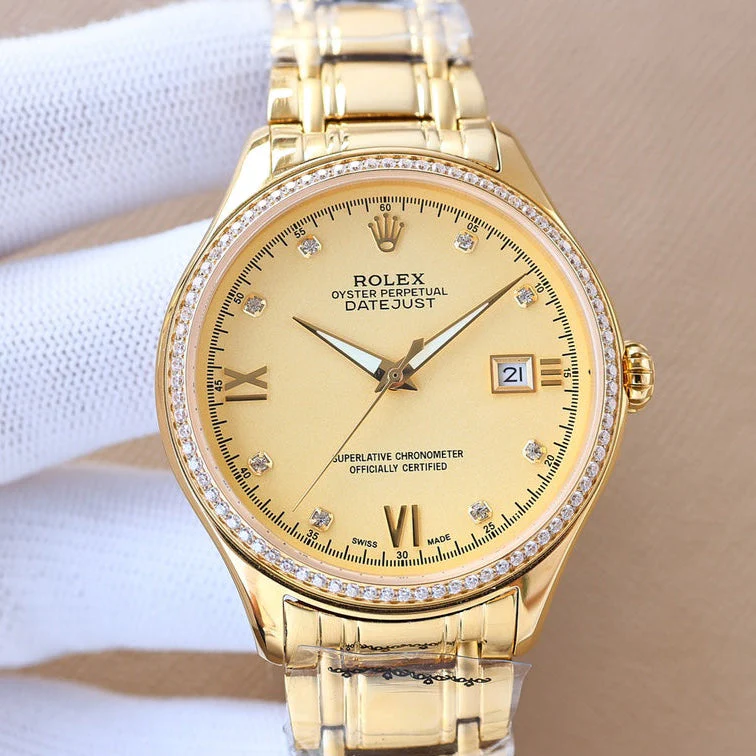 Rolex Datejust 40mm Gold Diamond