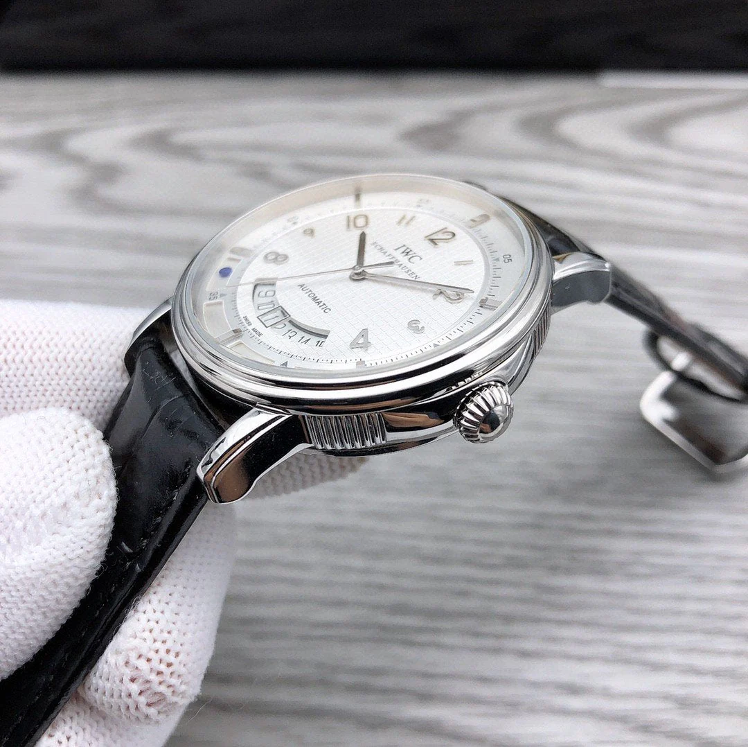 DAVINCI AUTOMATIC STAINLESS STEEL LEATHER