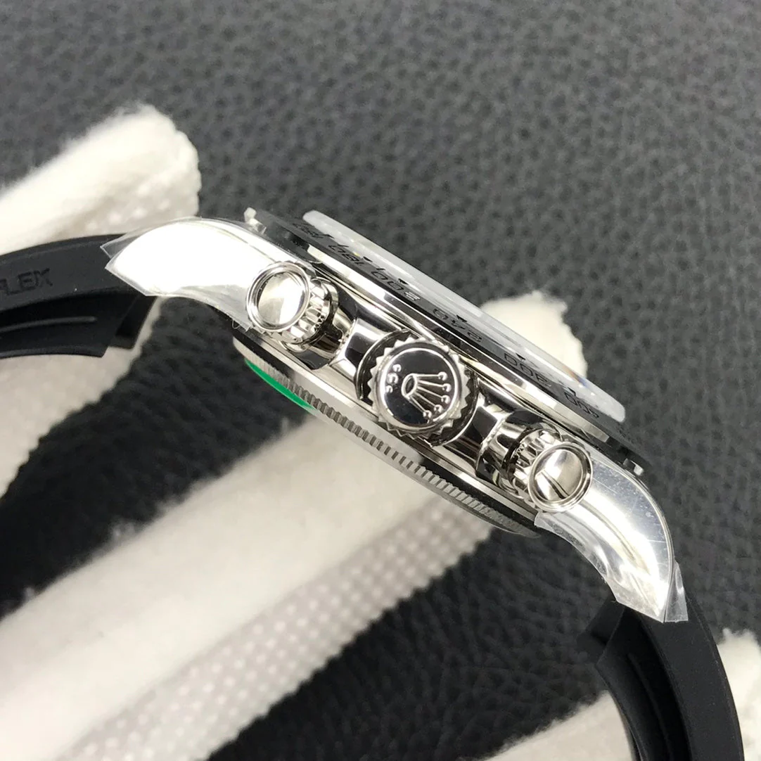 DAYTONA 40MM METEORITE ROMAN DIAL 116509 RUBBER STRAP