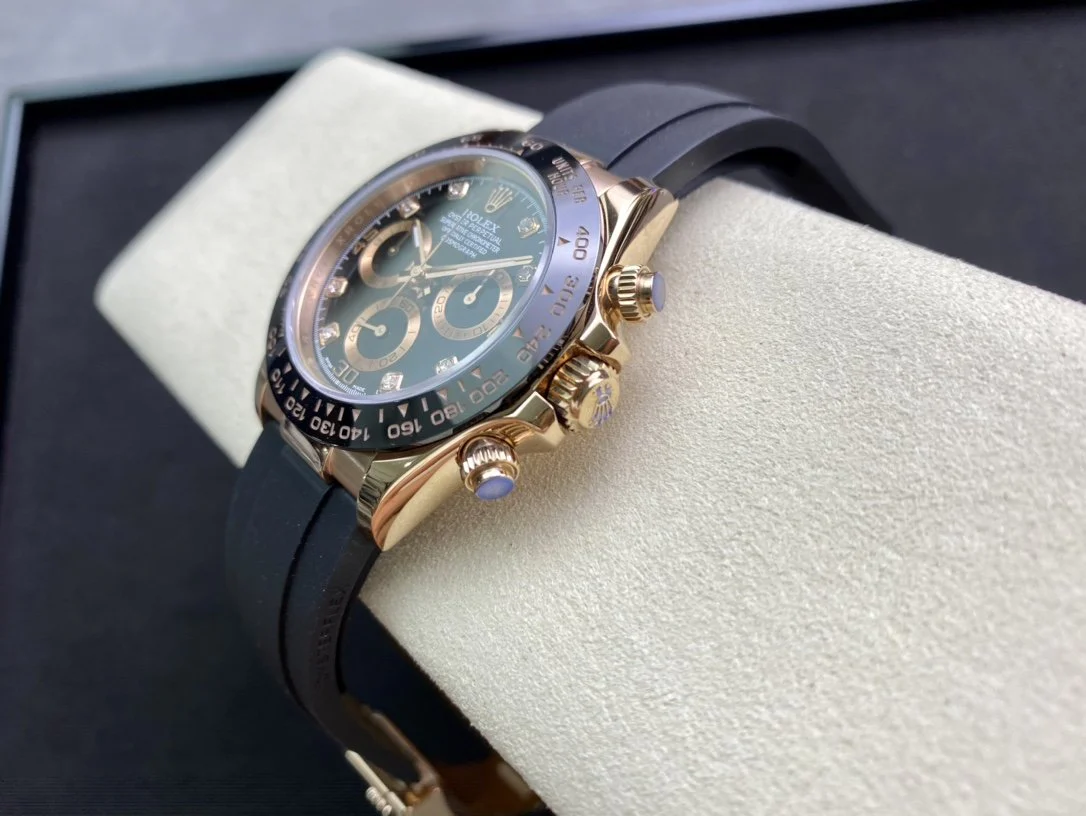 DAYTONA ROSE ROSE GOLD 40MM CERAMIC DIAMOND NUMERALS