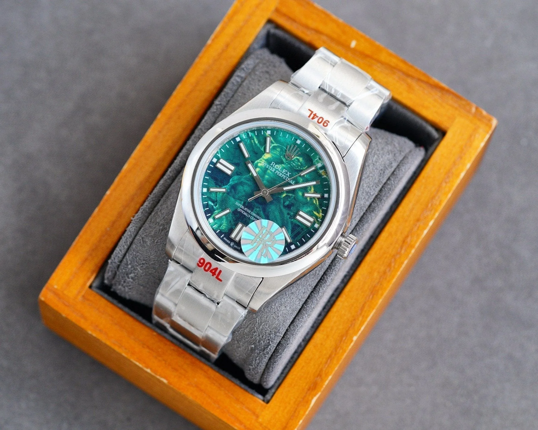 OYSTER 41 STAINLESS STEEL CUSTOM AVENGERS