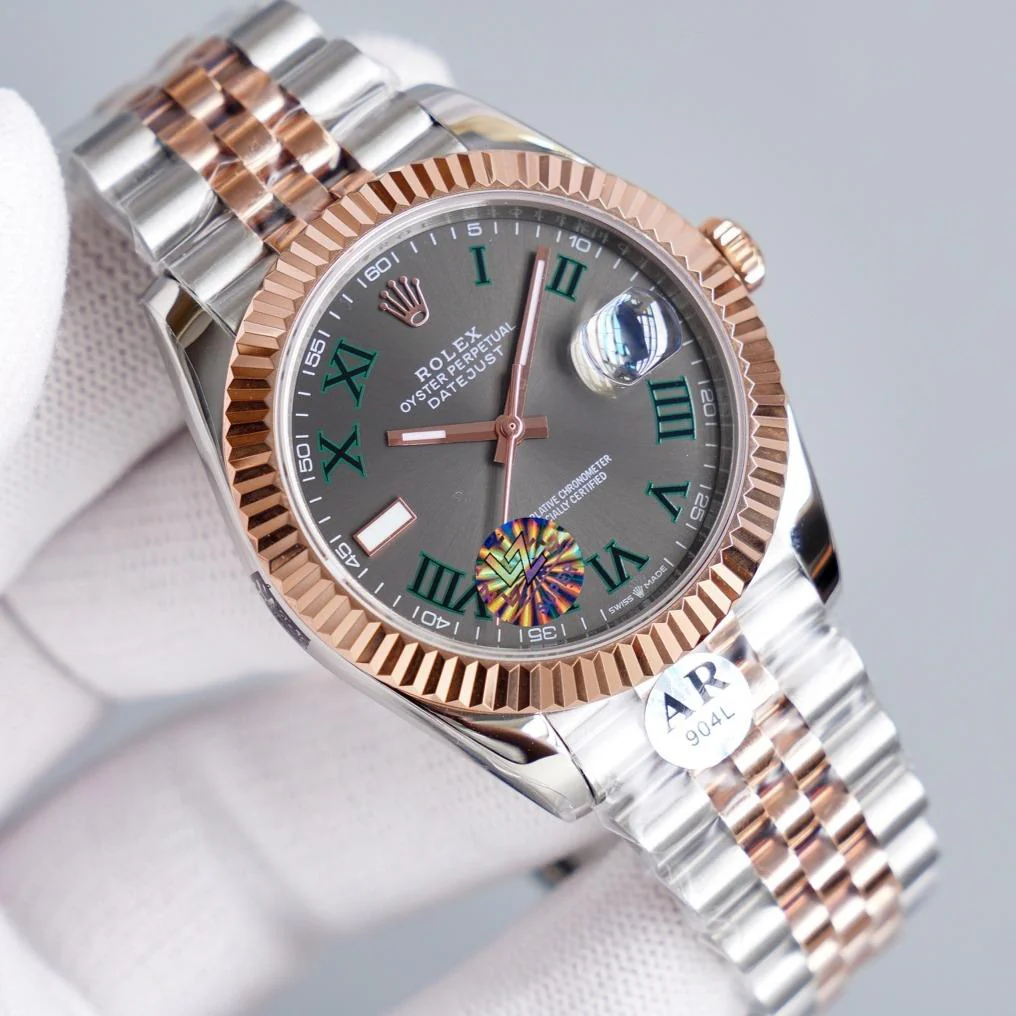 DATEJUST 41MM WIMBLEDON DIAL JUBILEE BRACELET