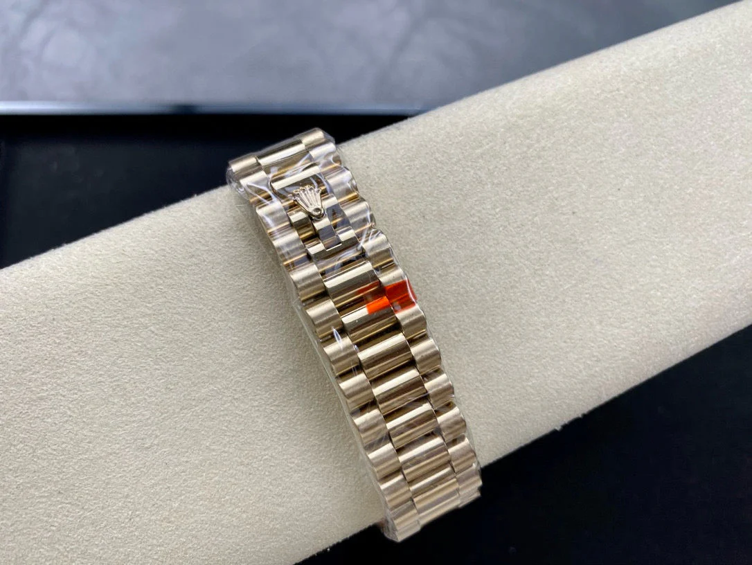 DAY-DATE 36MM GOLD CASE WHITE DIAL