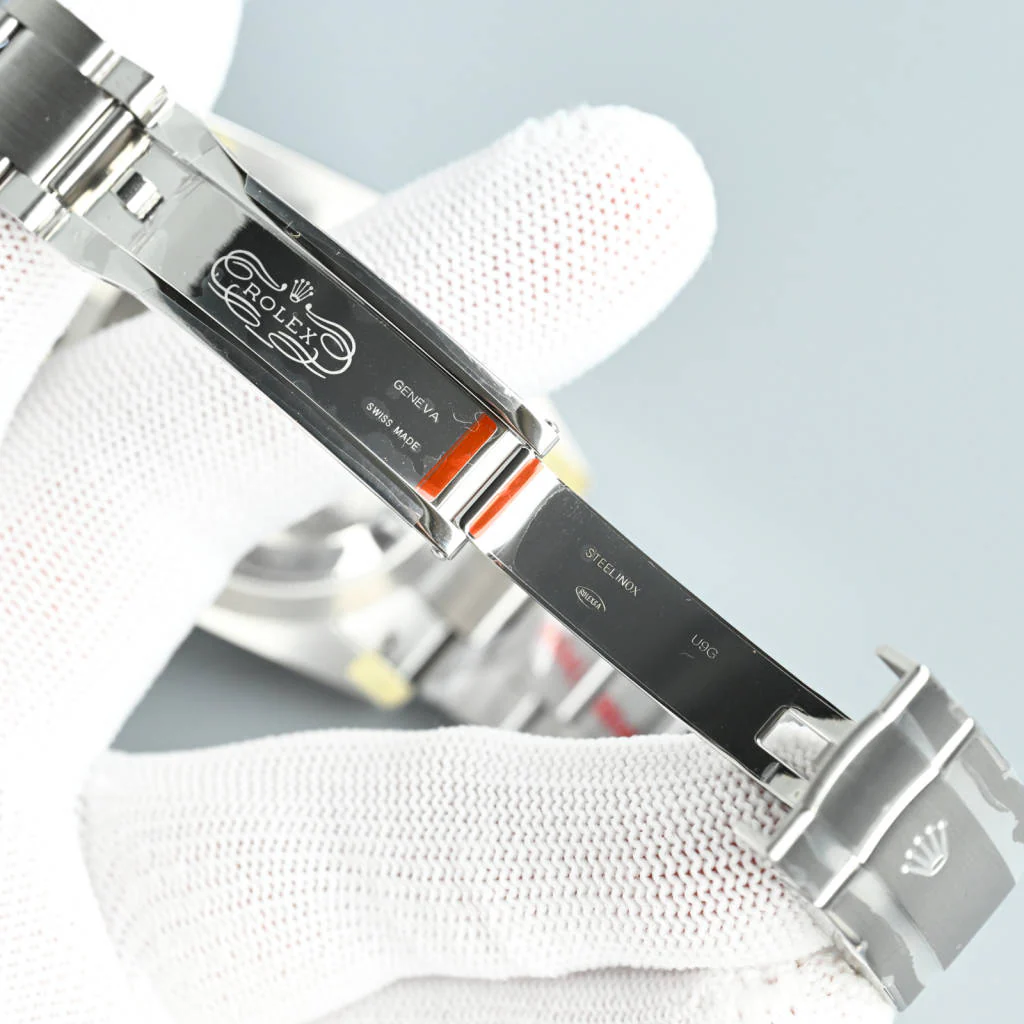 Rolex Perpetual 41mm Silver Light Blue