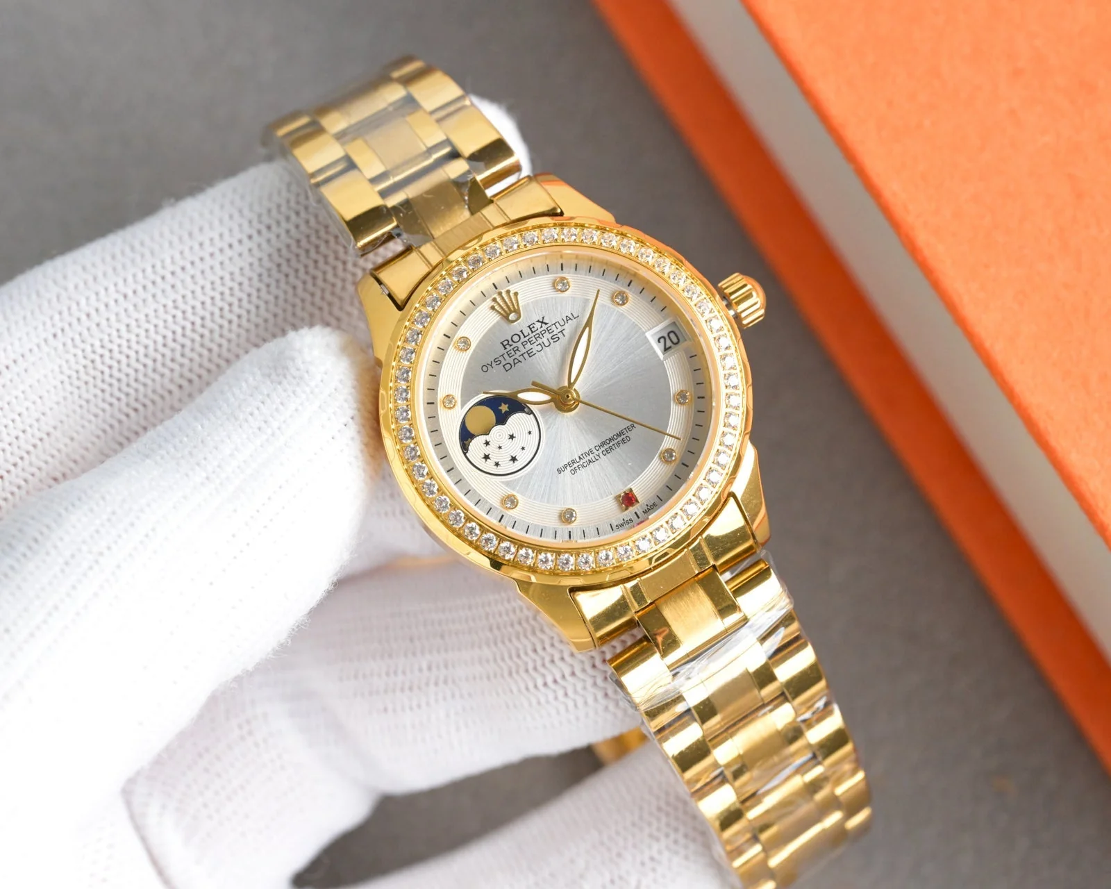Rolex Lady Datejust 36mm Diamond Stainless Steel