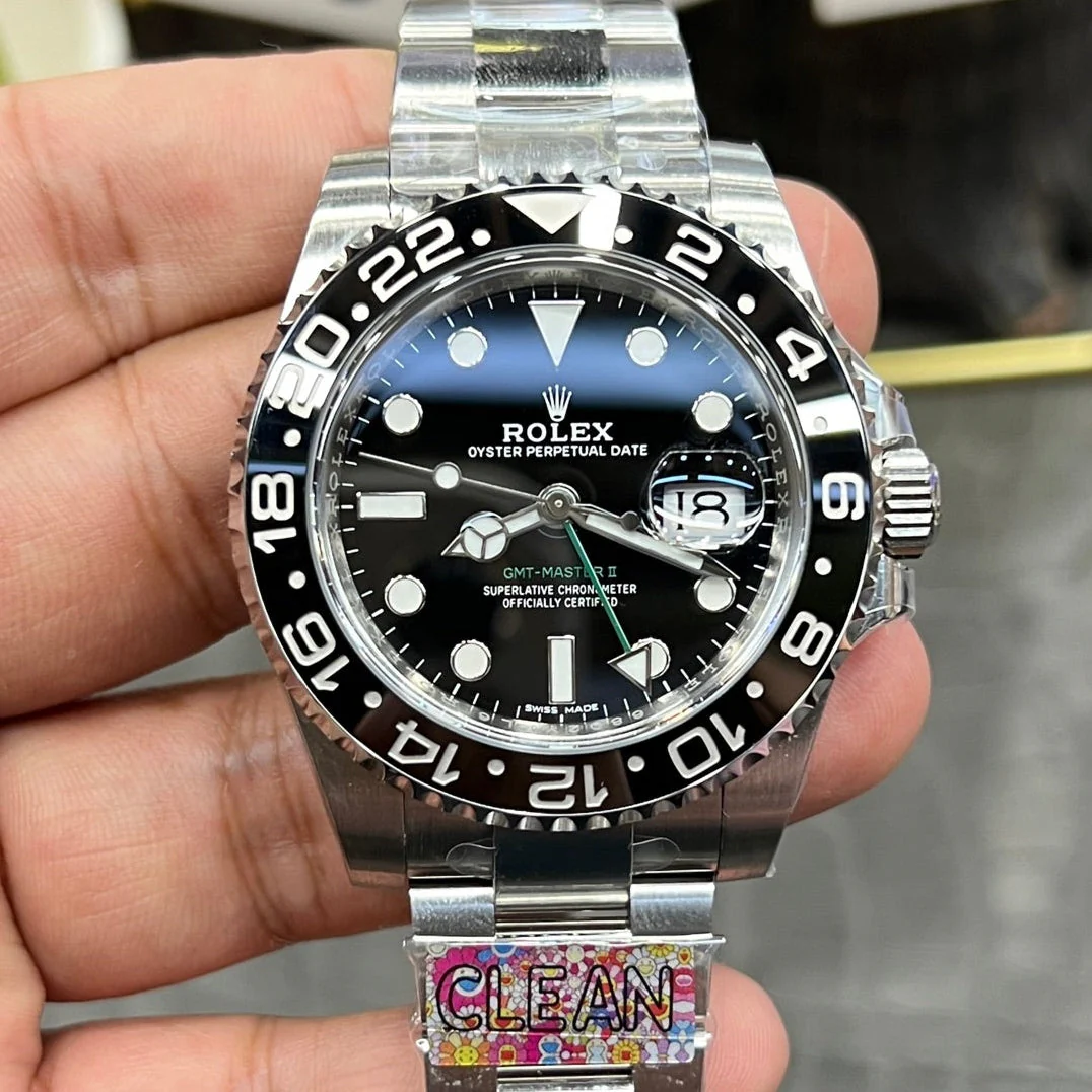 Rolex GMT-Master ll 40mm Silver Black