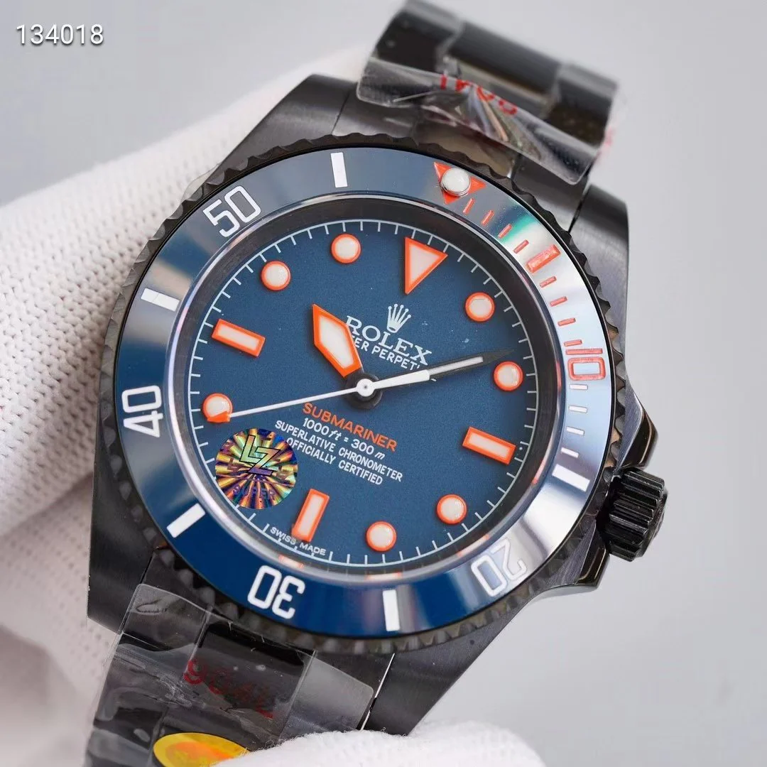 SUBMARINER DATE CUSTOM BLUE RED BEZEL