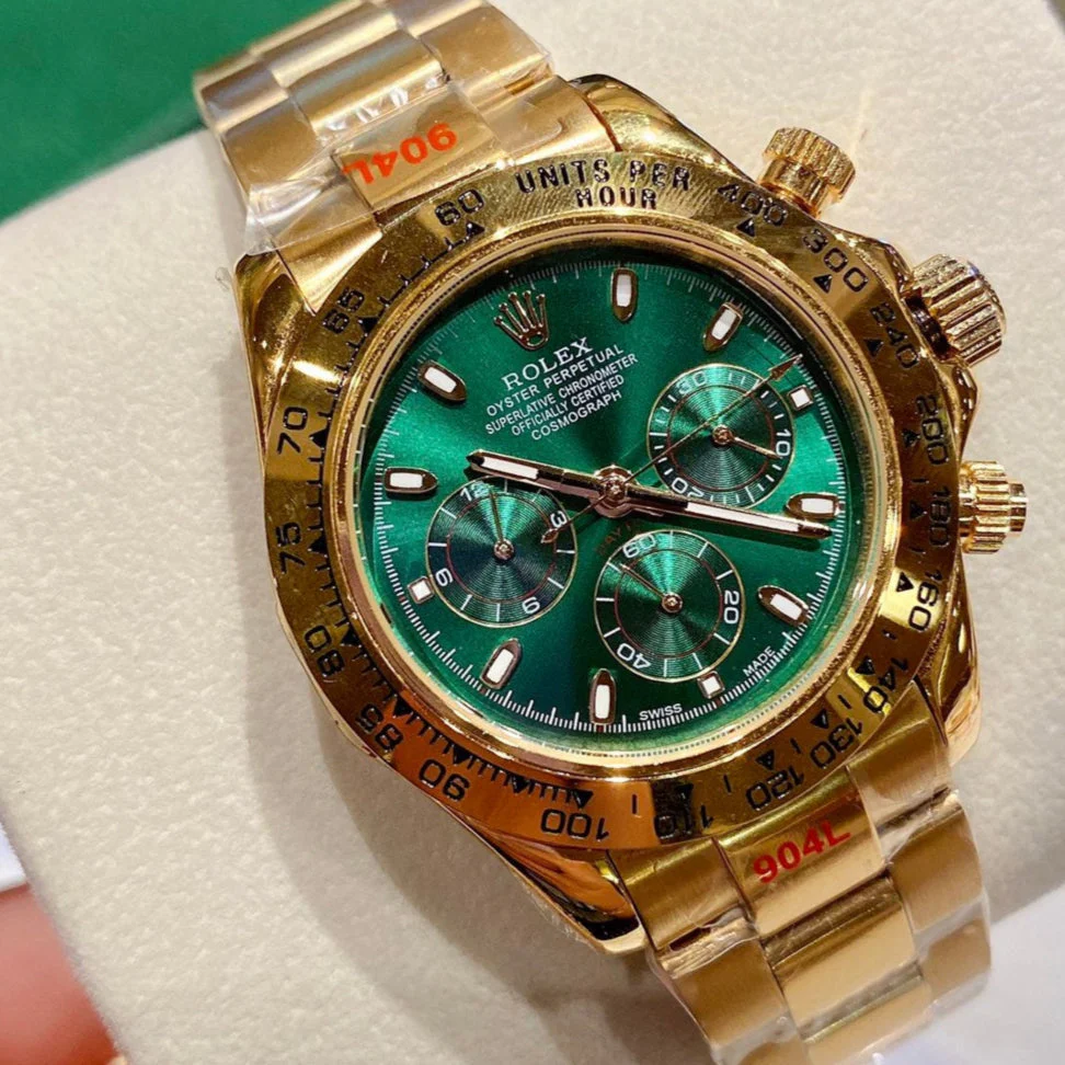 Rolex Daytona 40mm Gold Green