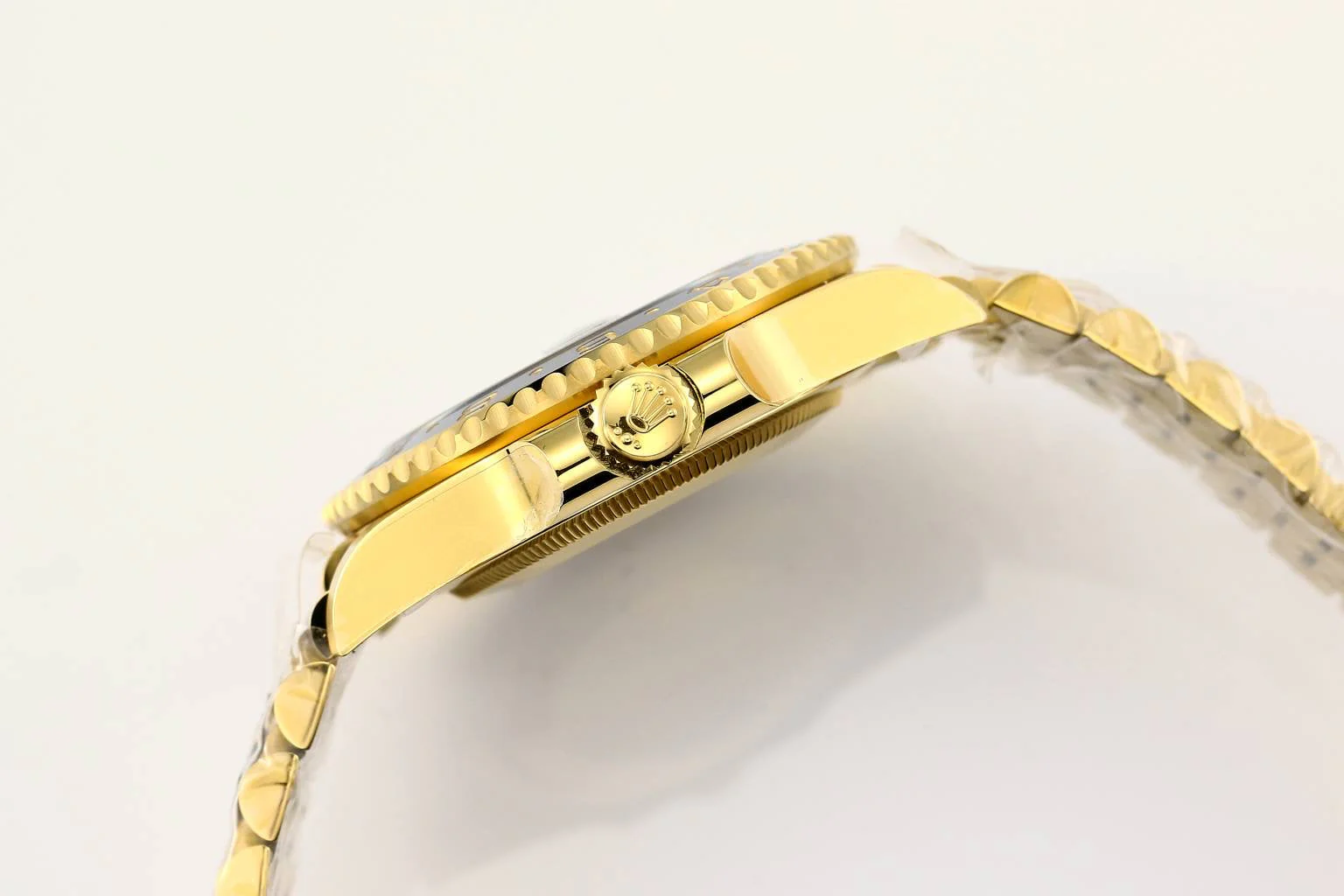 Rolex 25 GMT- Master 40mm Gold Black Dial