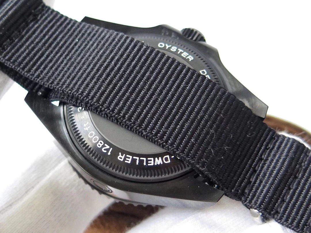 SEA-DWELLER DEEPSEA 44MM CUSTOM ALL BLACK BAMFORD TEXTILE