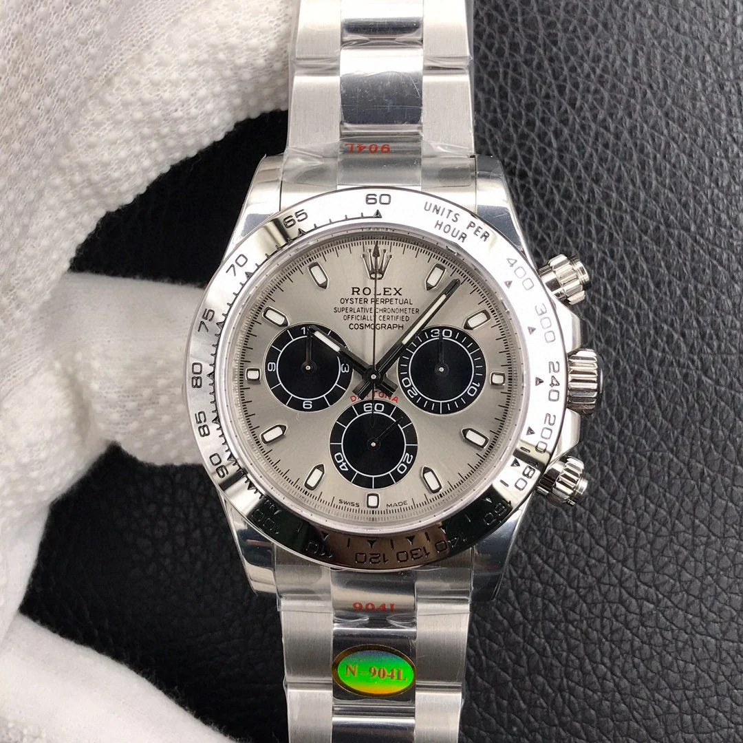 DAYTONA STAINLESS STEEL GREY RACING DIAL