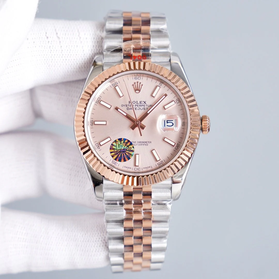 DATEJUST 41MM TWO-TONE ROSE GOLD JUBILEE BRACELET