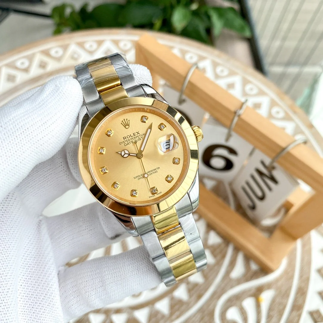 DATEJUST 41 SMOOTH DIAMOND NUMERALS