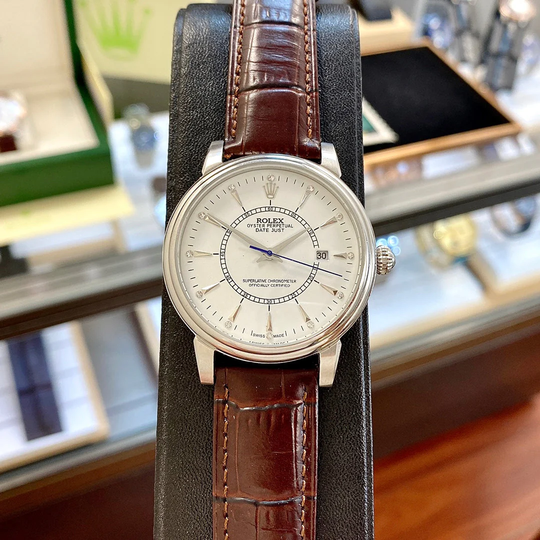 DATEJUST 40MM LEATHER CORD