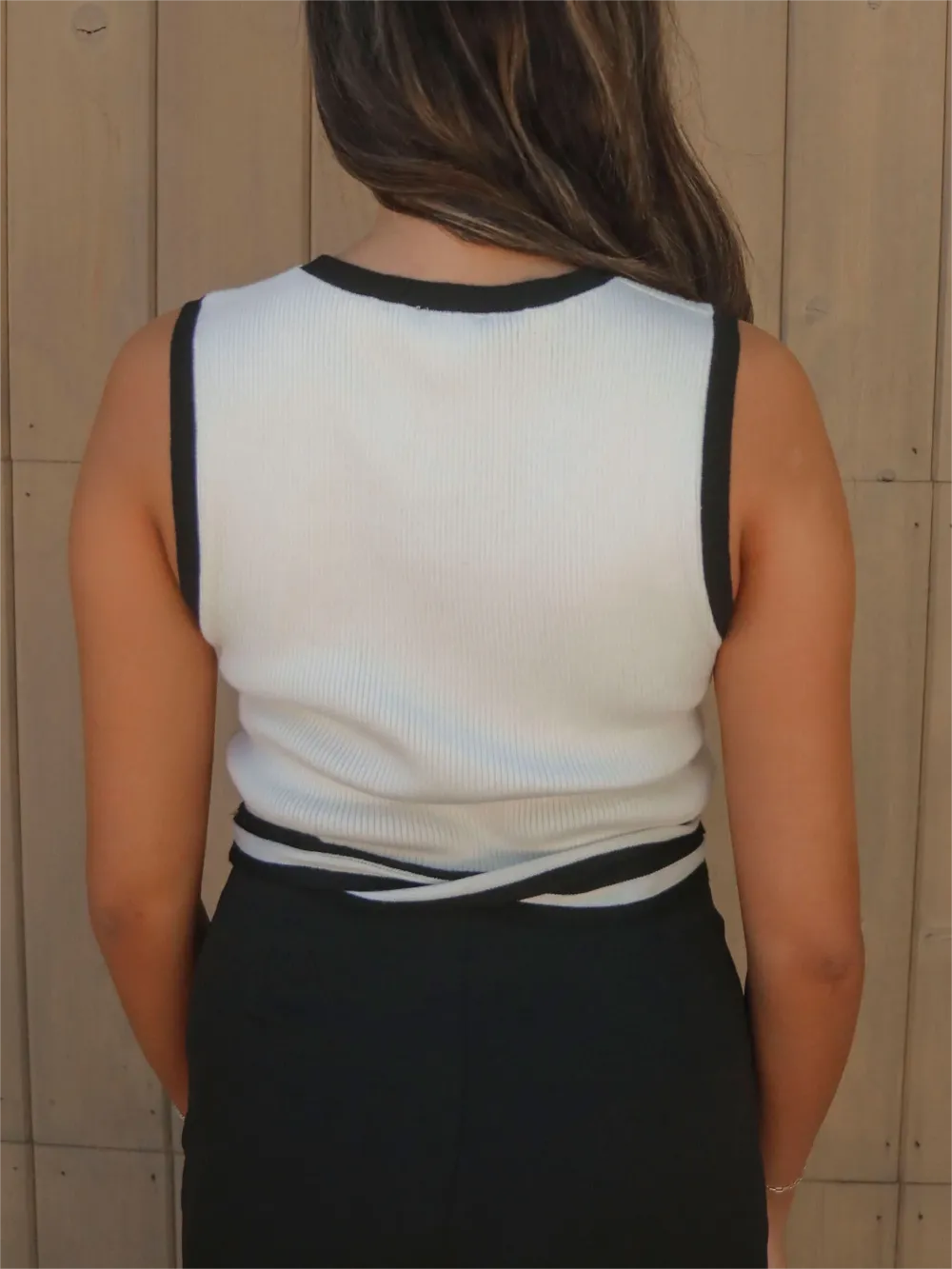 Casual Cropped Knit Top