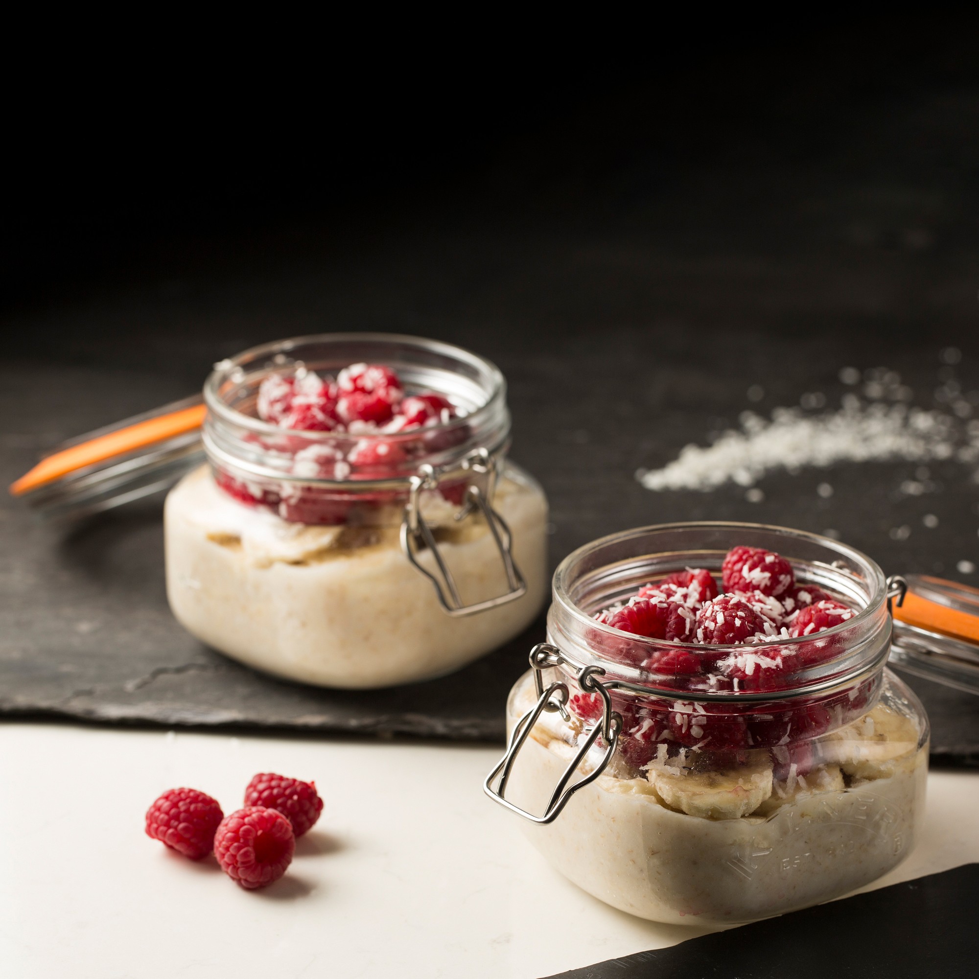 Kilner Square Clip Top Jar, Set of 6