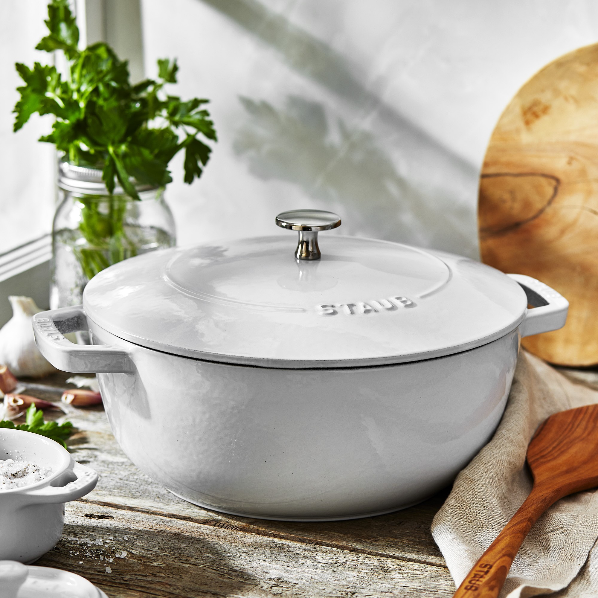 Staub Enameled Cast Iron Essential French Oven